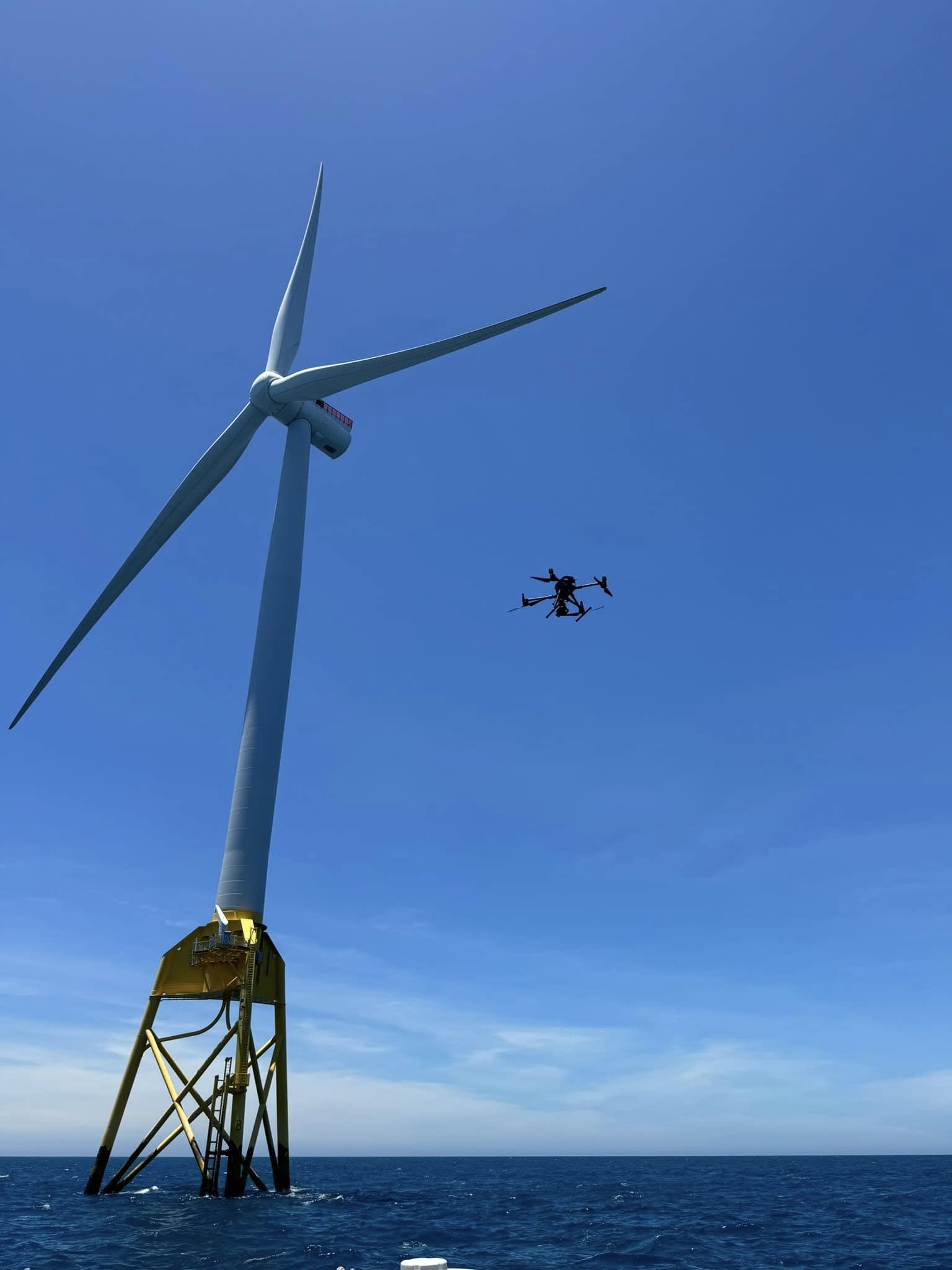 風力發電機無人機巡檢